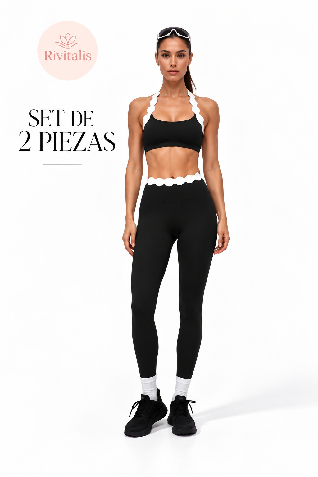 Set 2 piezas Black Aura
