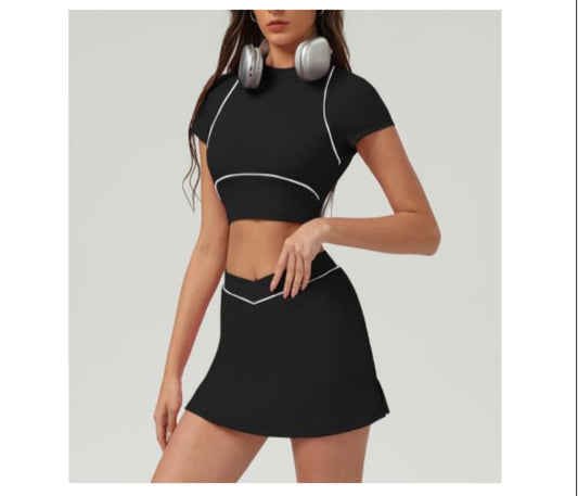 Set Top & Falda short